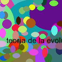 teoria de la evolucion